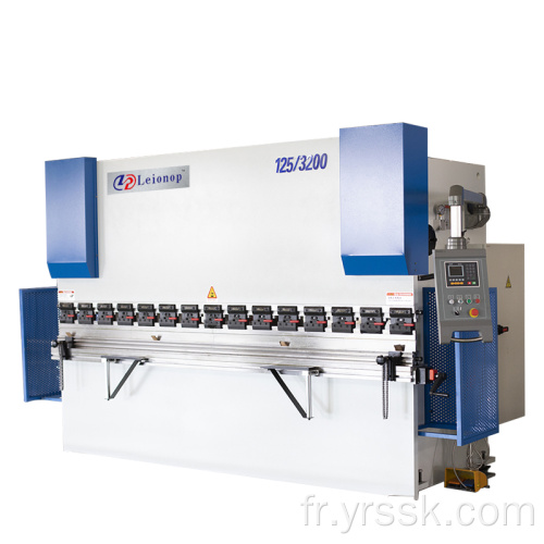WC67K Manuel de machine à flexion hydraulique NC 100 tonnes 4000 mm Frein de presse
